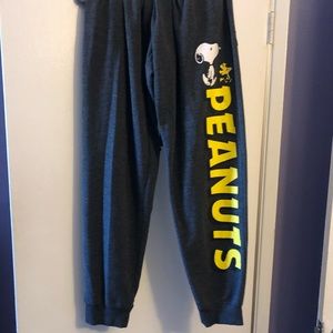 Peanuts Grey Sweat pants, XL
